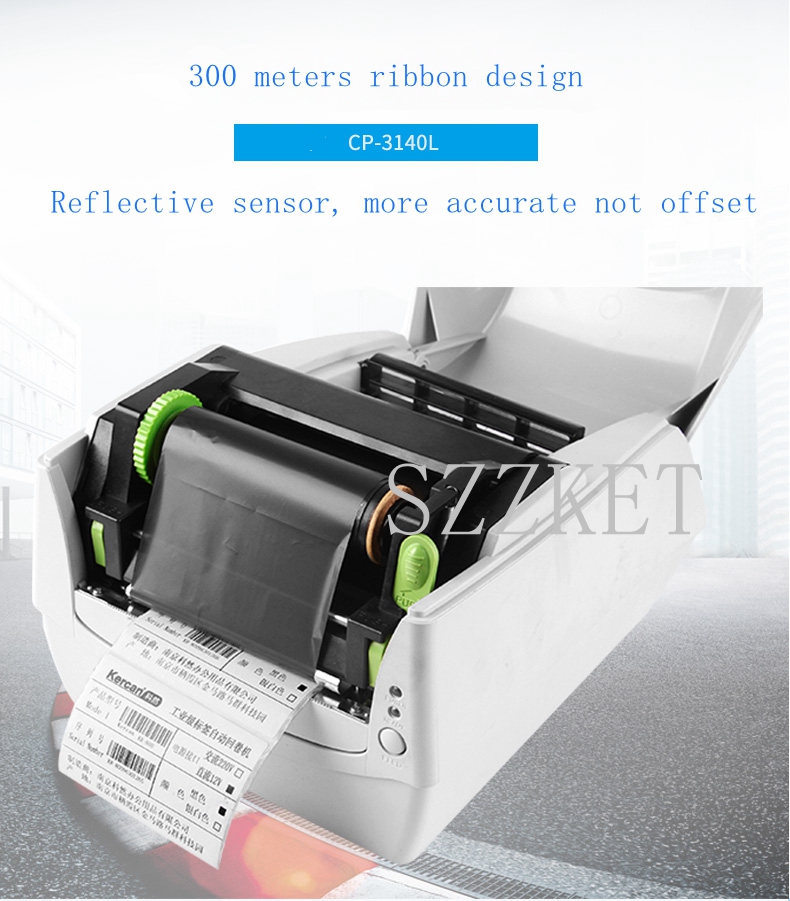 Commercial Printing Paper - 4pcs/lot Thermal label printer CP-3140L High-speed