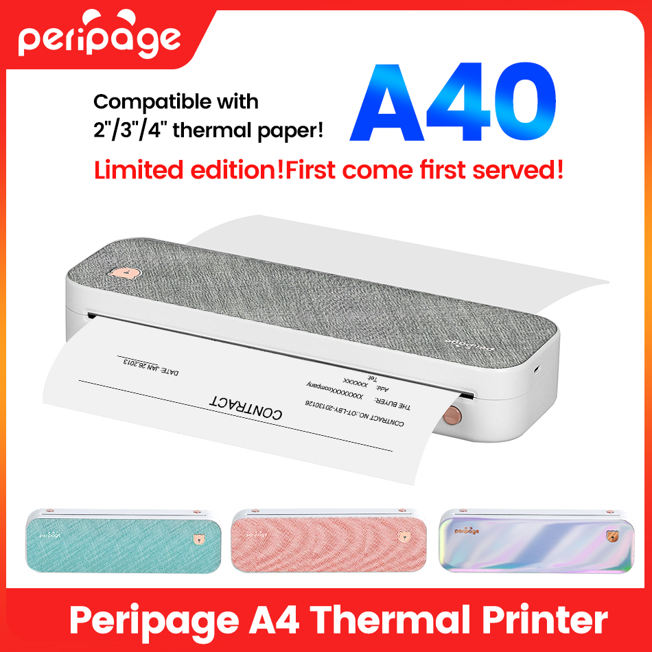 Commercial Printing Paper - Peripage A4 Portable Printer Transfer Paper