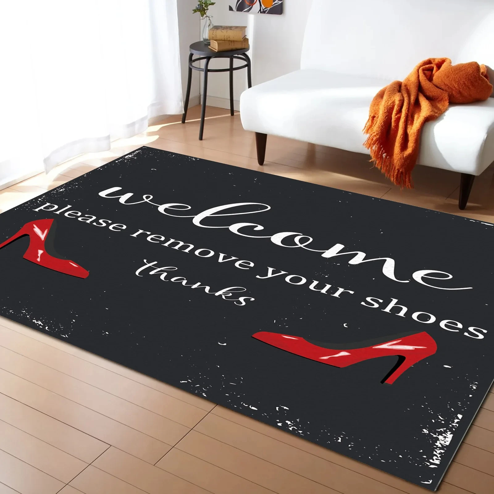 Red High Heel Print Area Rug,  - đánh giá và giá Commercial Printing Supplies Usa