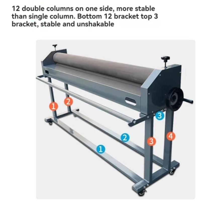 Upgrade 1.6M Laminating Machin - đánh giá và giá Laminator Cold Roll