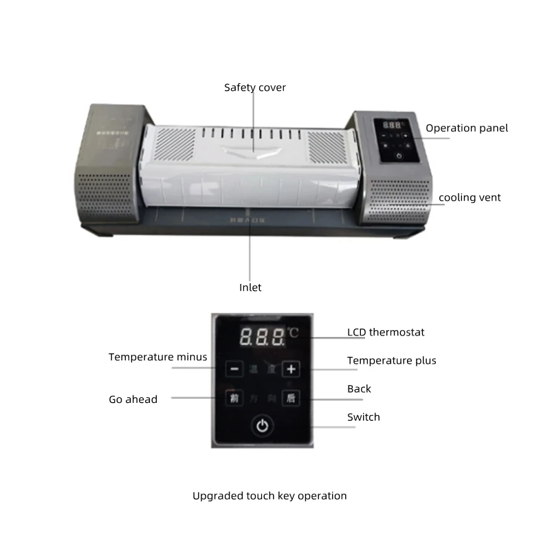 New DC-3302B A3 Cold Roll Lami - đánh giá và giá Laminator Cold Roll