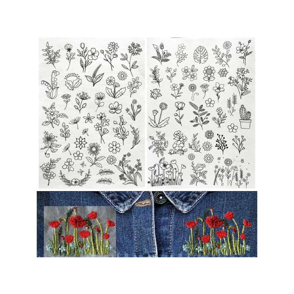5 sheets A4 Custom Printing Pr - đánh giá và giá Embroidery Stabilizer Backing