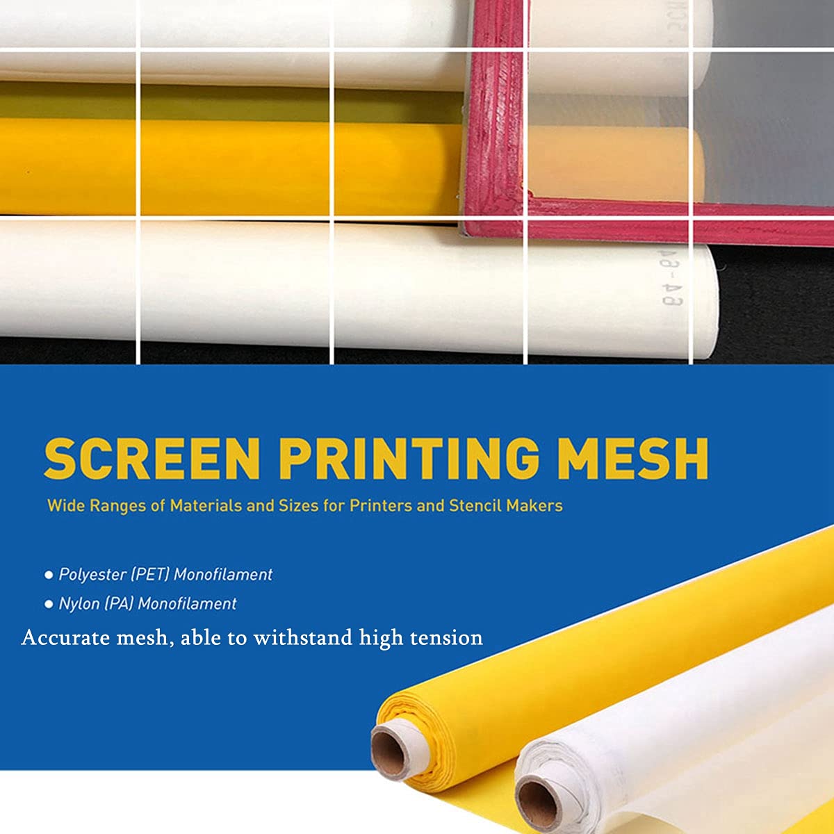 Screen Printing Mesh White Sil - đánh giá và giá Commercial Printing Supplies Usa