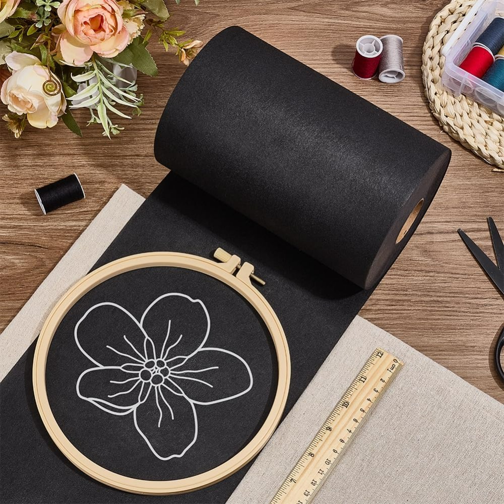 Black Cut Away Embroidery Stab - đánh giá và giá Embroidery Stabilizer Backing