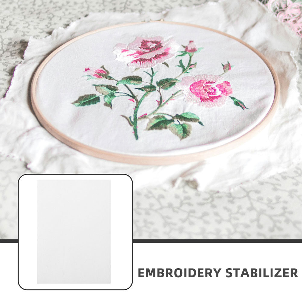 4Pcs Adhesive Embroidery Stabi - đánh giá và giá Embroidery Stabilizer Backing