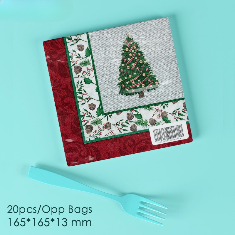 20pcs/Pac 33cm 2-Ply Christmas - đánh giá và giá Commercial Printing Paper