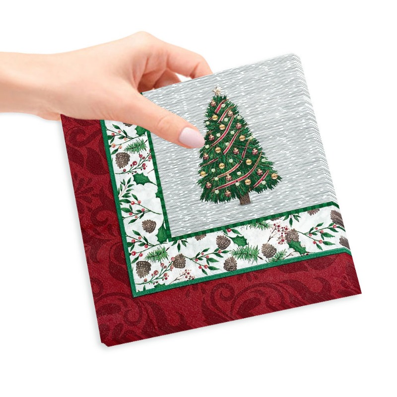20pcs/Pac 33cm 2-Ply Christmas - đánh giá và giá Commercial Printing Paper