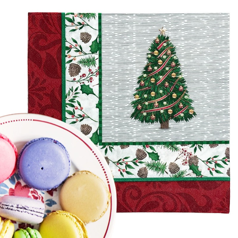 20pcs/Pac 33cm 2-Ply Christmas - đánh giá và giá Commercial Printing Paper